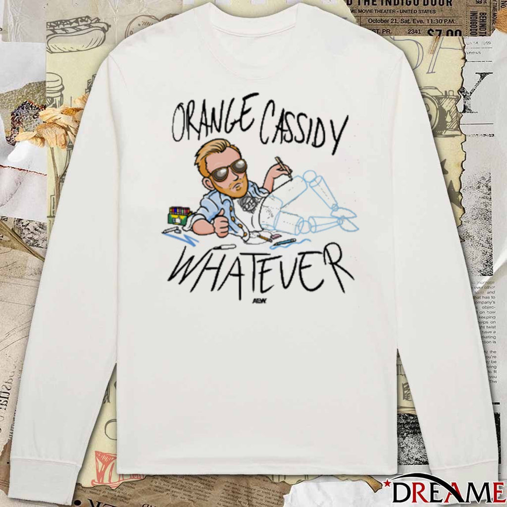 Orange Cassidy It’s for Kids or Whatever AEW t-shirt