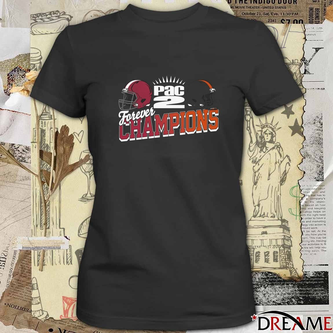 Oregon State 2024 and Washington State 2025 Football Champs Forever Pac-2 Champions t-shirt