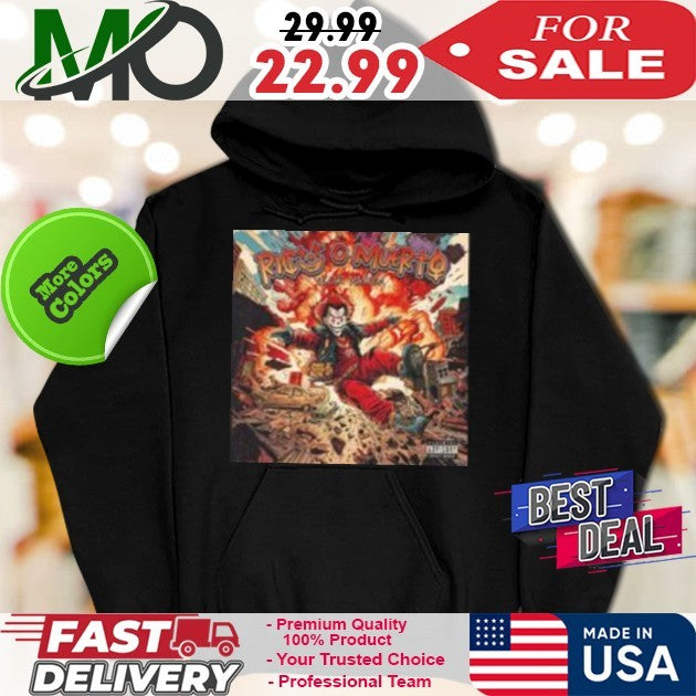 Oscar Maydon Rico O Muerto New Album Artwork Shirt