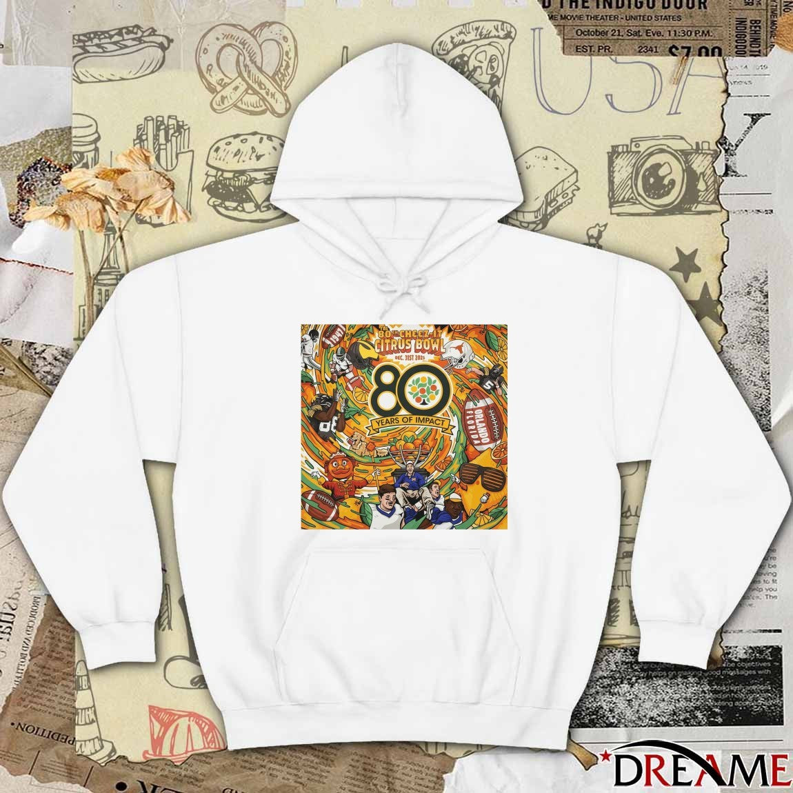 Our 80th Cheez-It Citrus Bowl 80 Years Of Impact At Gnarly Barley Poster t-shirt