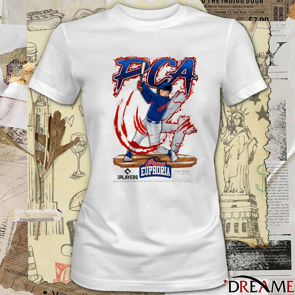 PCA Pete Crow-Armstrong V2 Chicago Cubs MLB 2026 Planet Euphoria Art t-shirt