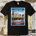 Packers vs. Bears Wild Card Game Welcome To Chicago At Soldier Field Poster t-shirt