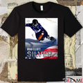 Para Snowboarding Men’s Snowboard Cross Sb-ll1 Noah Elliott Silver Medal t-shirt