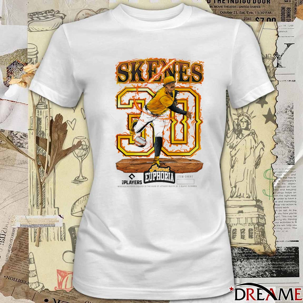 Paul Skenes V3 Pittsburgh Pirates MLB 2026 Planet Euphoria Art t-shirt