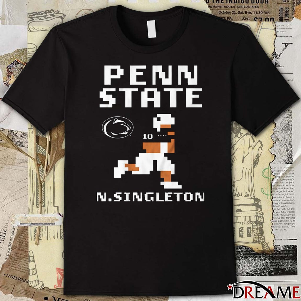 Penn State Nittany Lions Football NCAA Nicholas Singleton Retro Baller t-shirt
