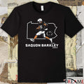 Penn State Nittany Lions Football NCAA Saquon Barkley State Star t-shirt