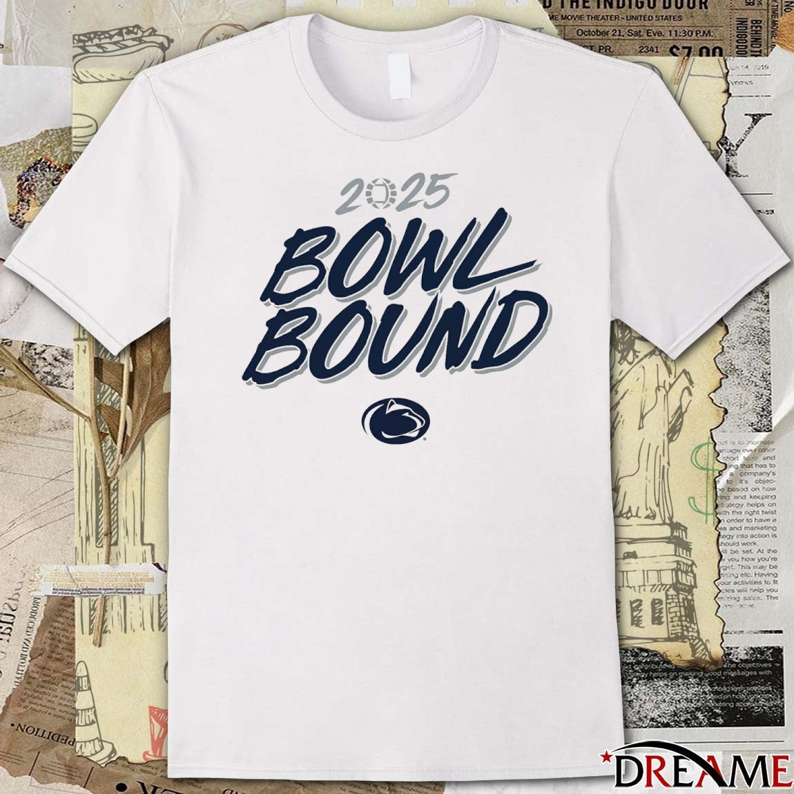 Penn State Nittany Lions football NCAA 2025 Bowl Bound t-shirt