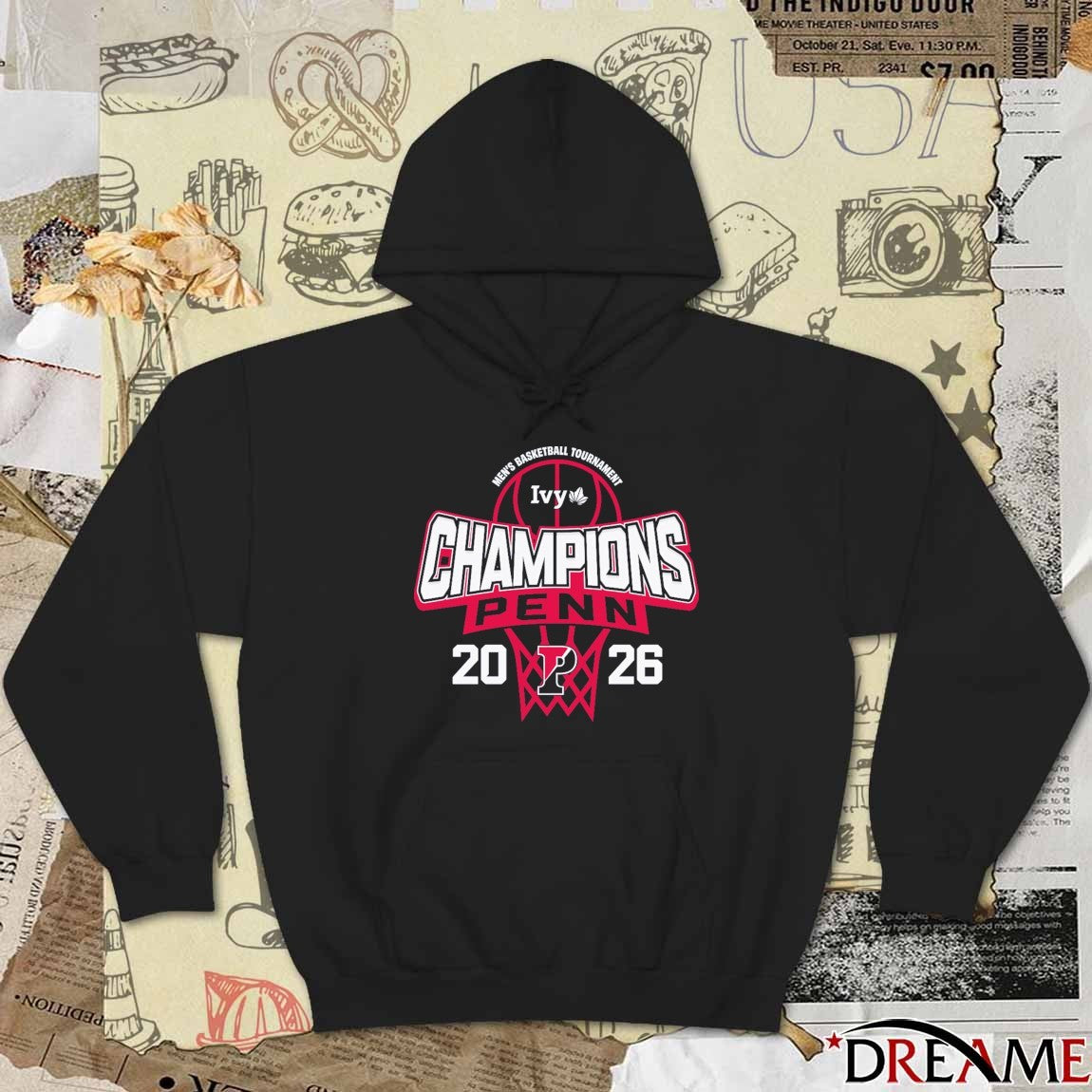 Pennsylvania Quakers 2026 Ivy League Men’s Basketball Tournament Champions t-shirt