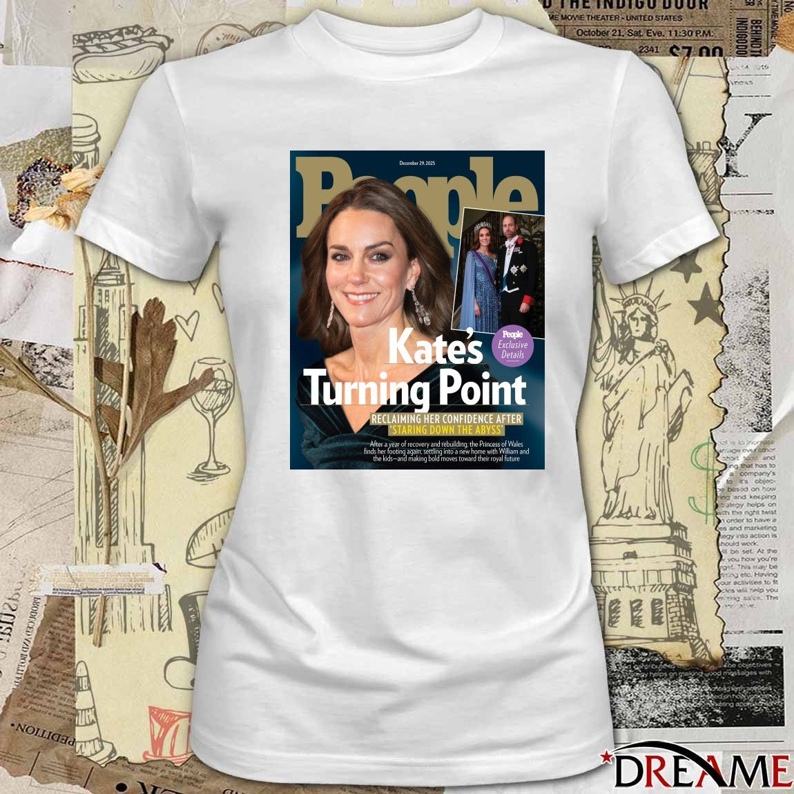 People Kate’s Turning Point Reclaiming Her Confidence After Staring Down The Abyss Poster t-shirt