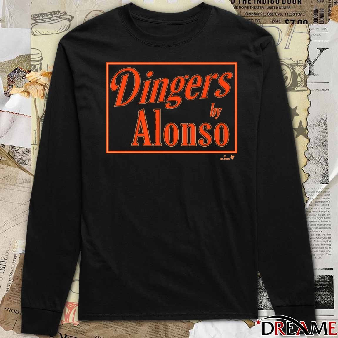 Pete Alonso Baltimore Orioles Dingers By Alonso Sign t-shirt