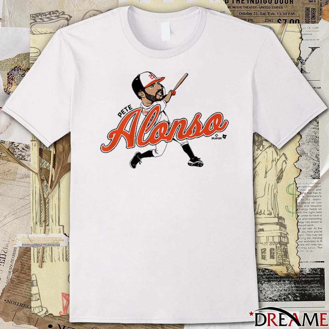 Pete Alonso Baltimore Orioles MLB 2025 Caricature t-shirt