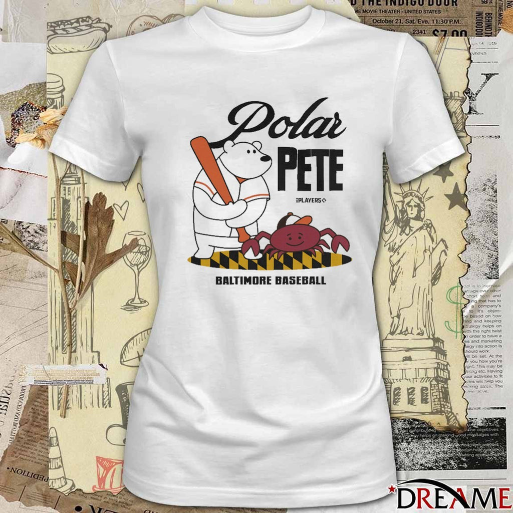 Pete Alonso Polar Pete Baltimore Orioles Baseball t-shirt