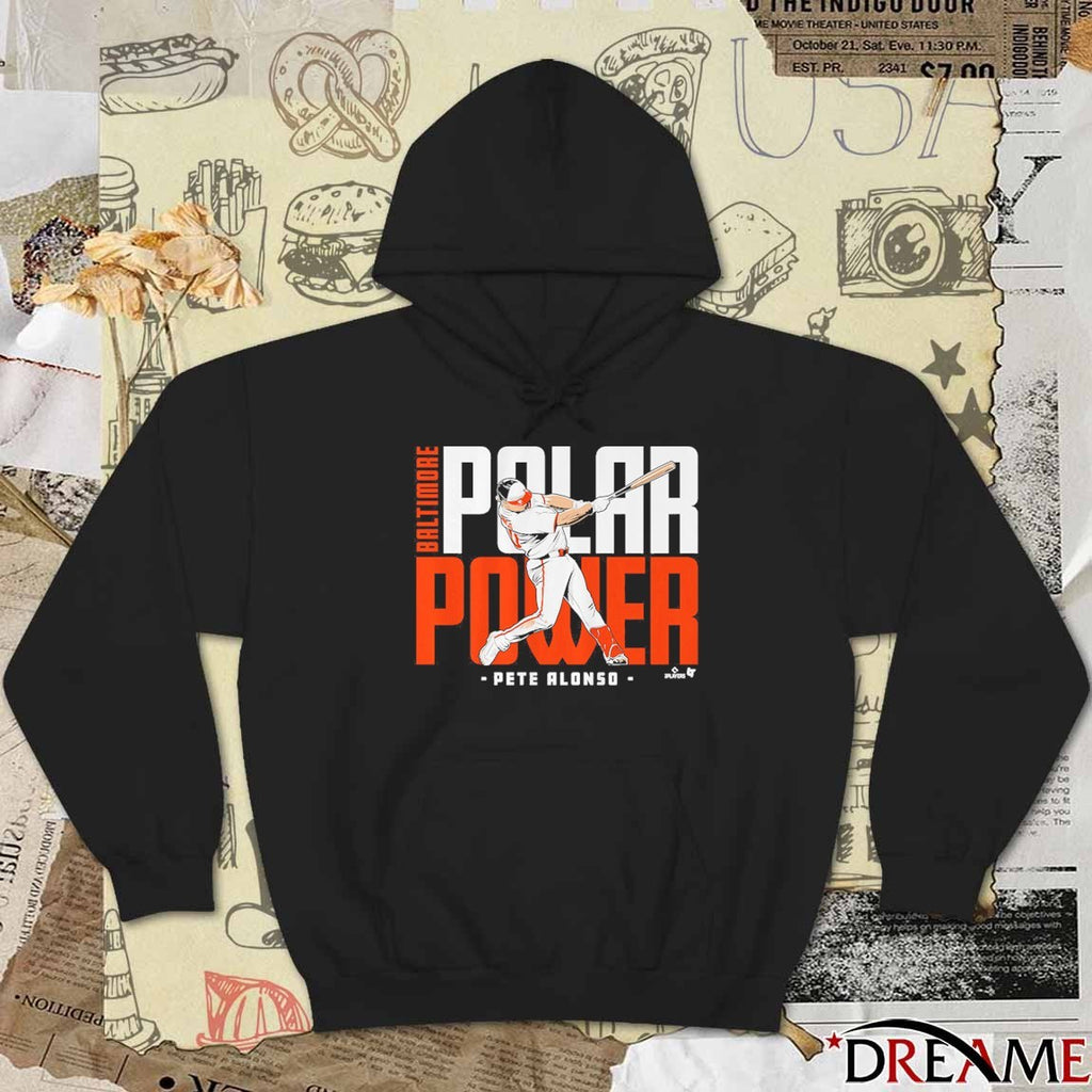 Pete Alonso Polar Power Baltimore Orioles t-shirt