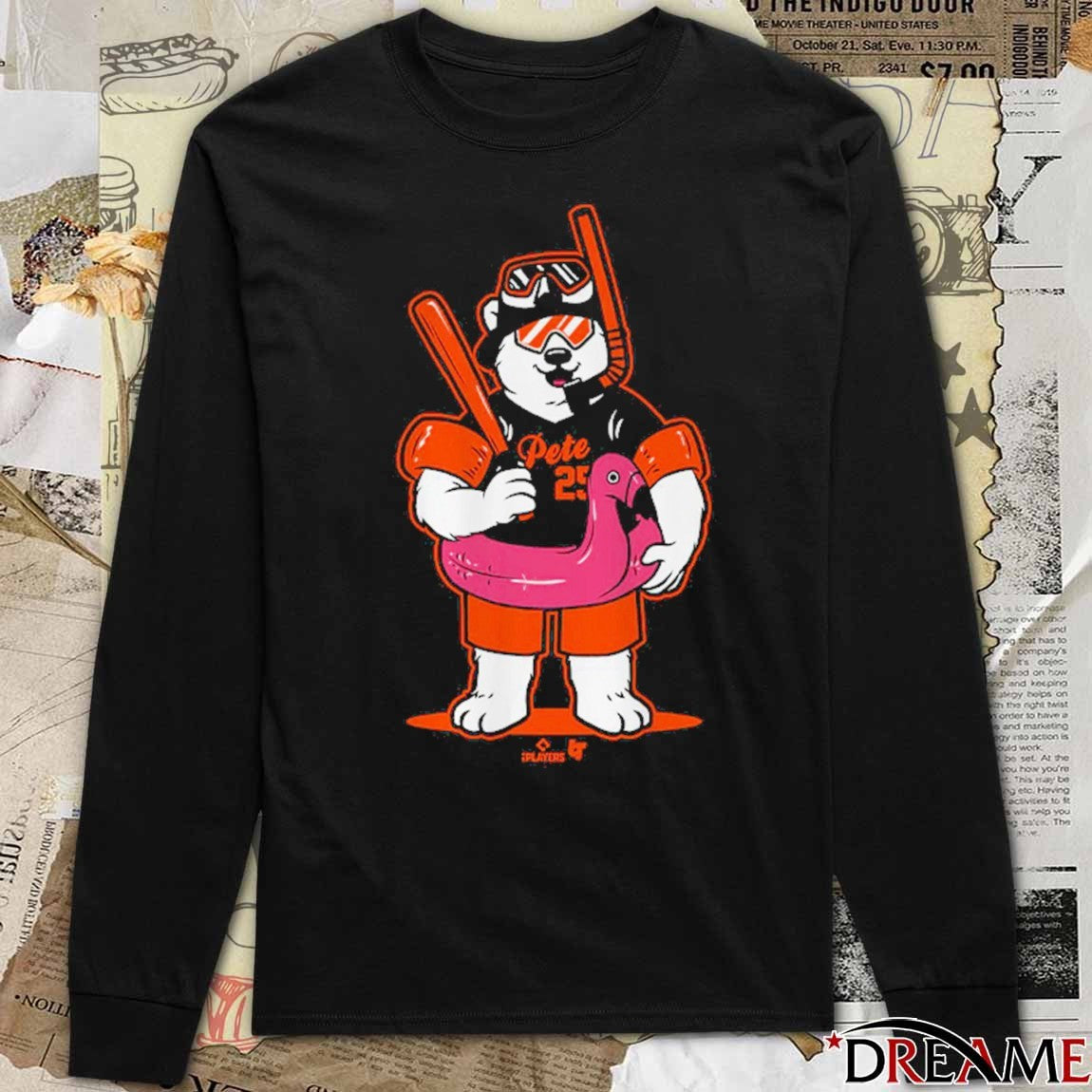 Pete Alonso Polar Splash Baltimore Orioles MLB 2026 t-shirt