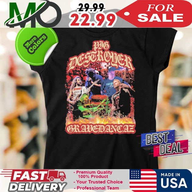 Pig Destroyer Gravedancer Metal Band Music Shirt