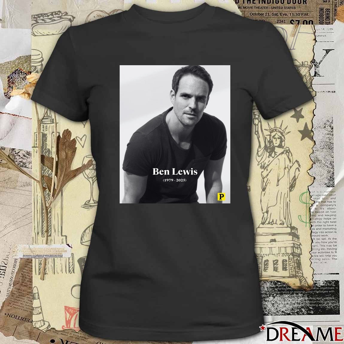 Playbill is saddened to report that Australian baritenor Ben Lewis 1979 – 2025 Poster t-shirt