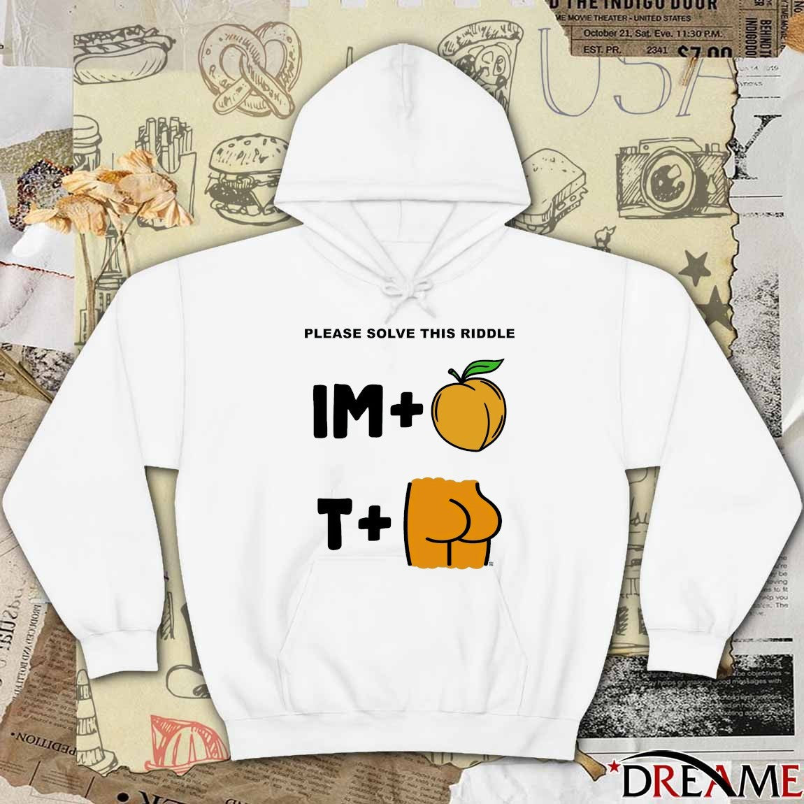 Please Solve This Riddle Impeachment Im Peach T Ment 2026 t-shirt