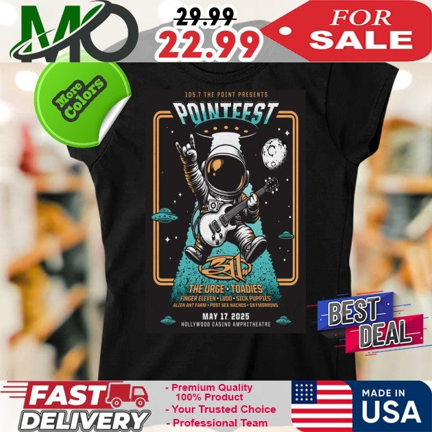 Pointfest The 311 May 17, 2025 St. Louis, MO in Hollywood Casino Amphitheater Poster Shirt