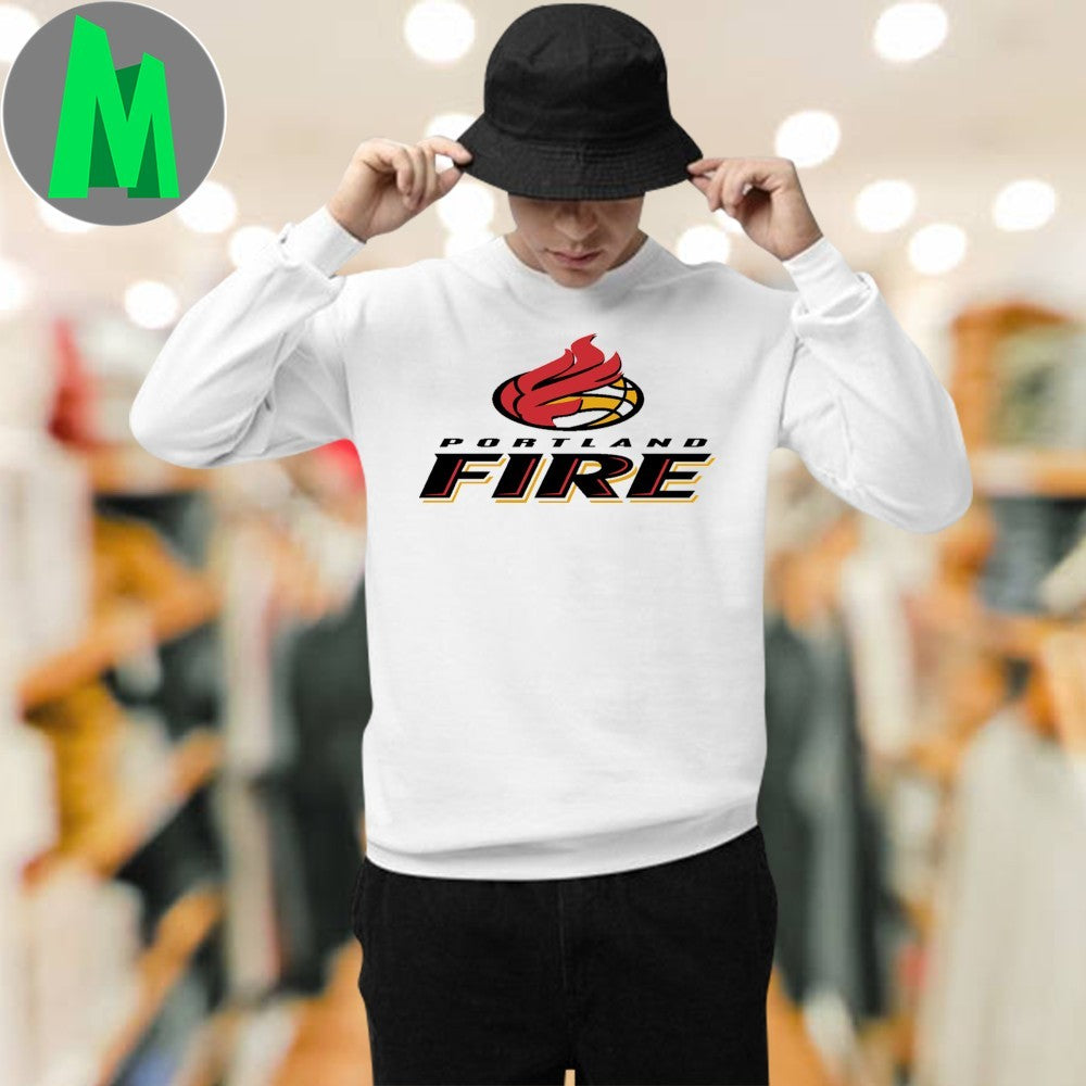 Portland Fire WNBA Team Logo Basketball T-Shirt
