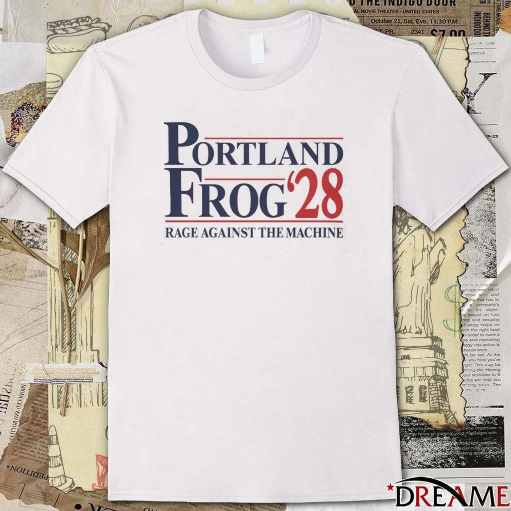 Portland Frog ’28 Rage Against The Machine t-shirt