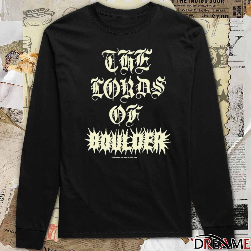 Portugal The Man 2025 The Lords Of Boulder t-shirt