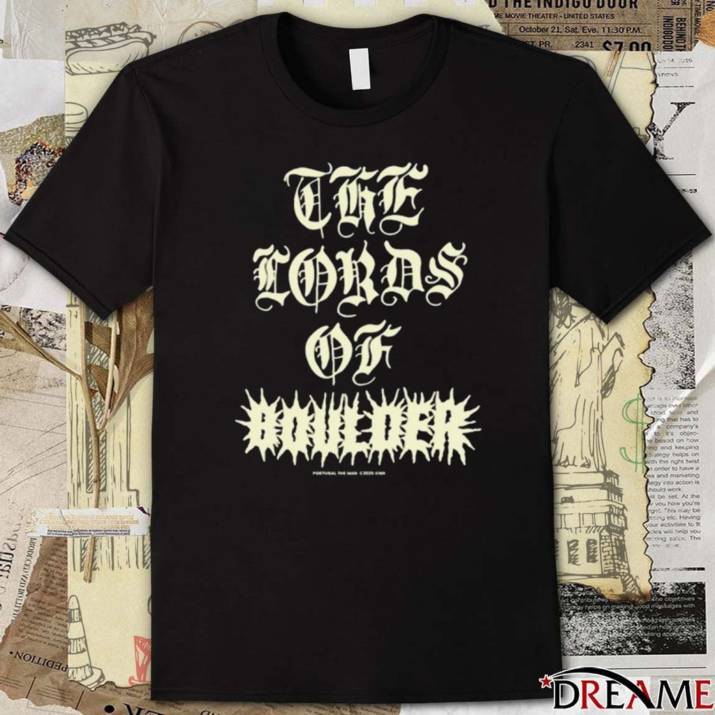 Portugal The Man 2025 The Lords Of Boulder t-shirt
