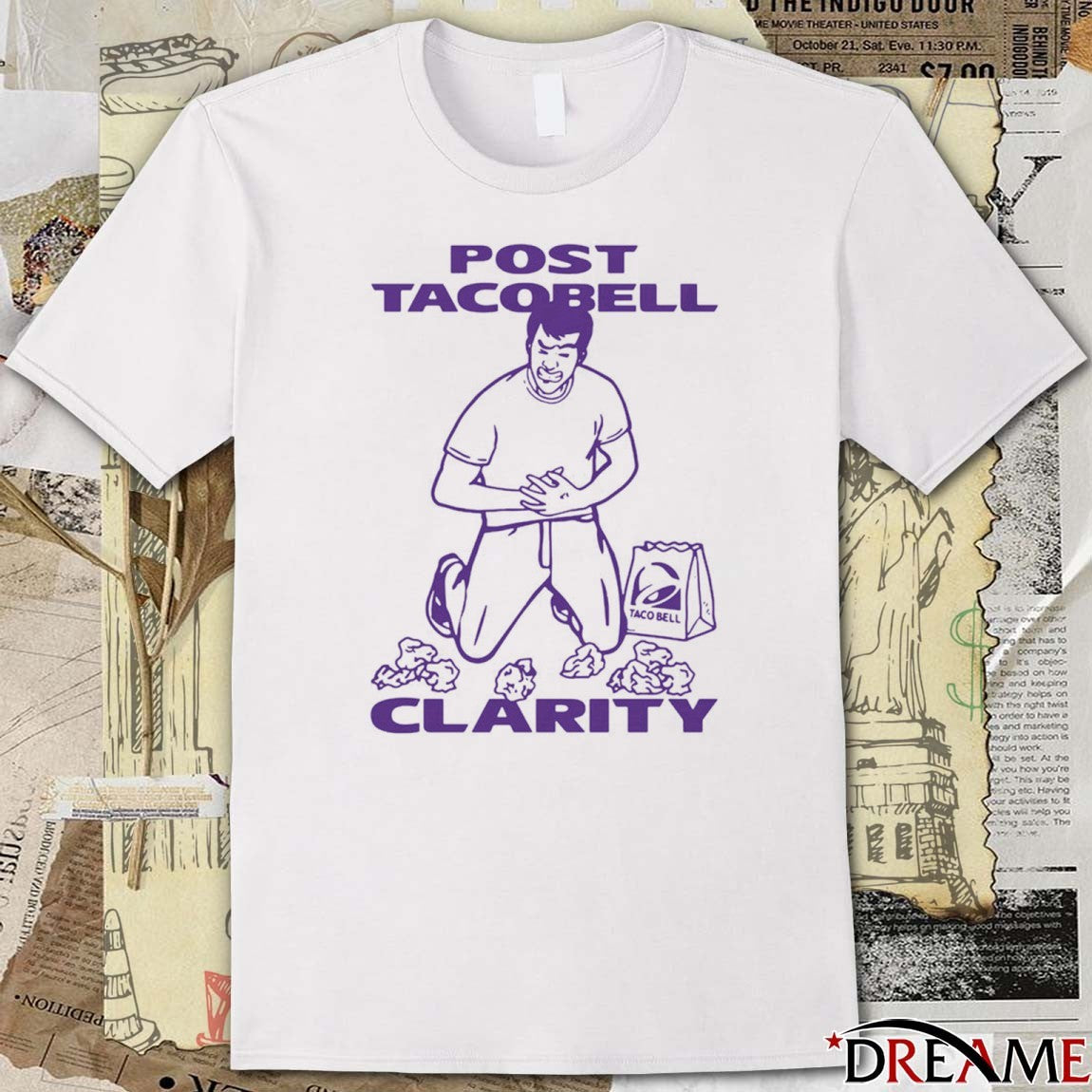 Post Tacobell Clarity That Go Hard Fanart t-shirt