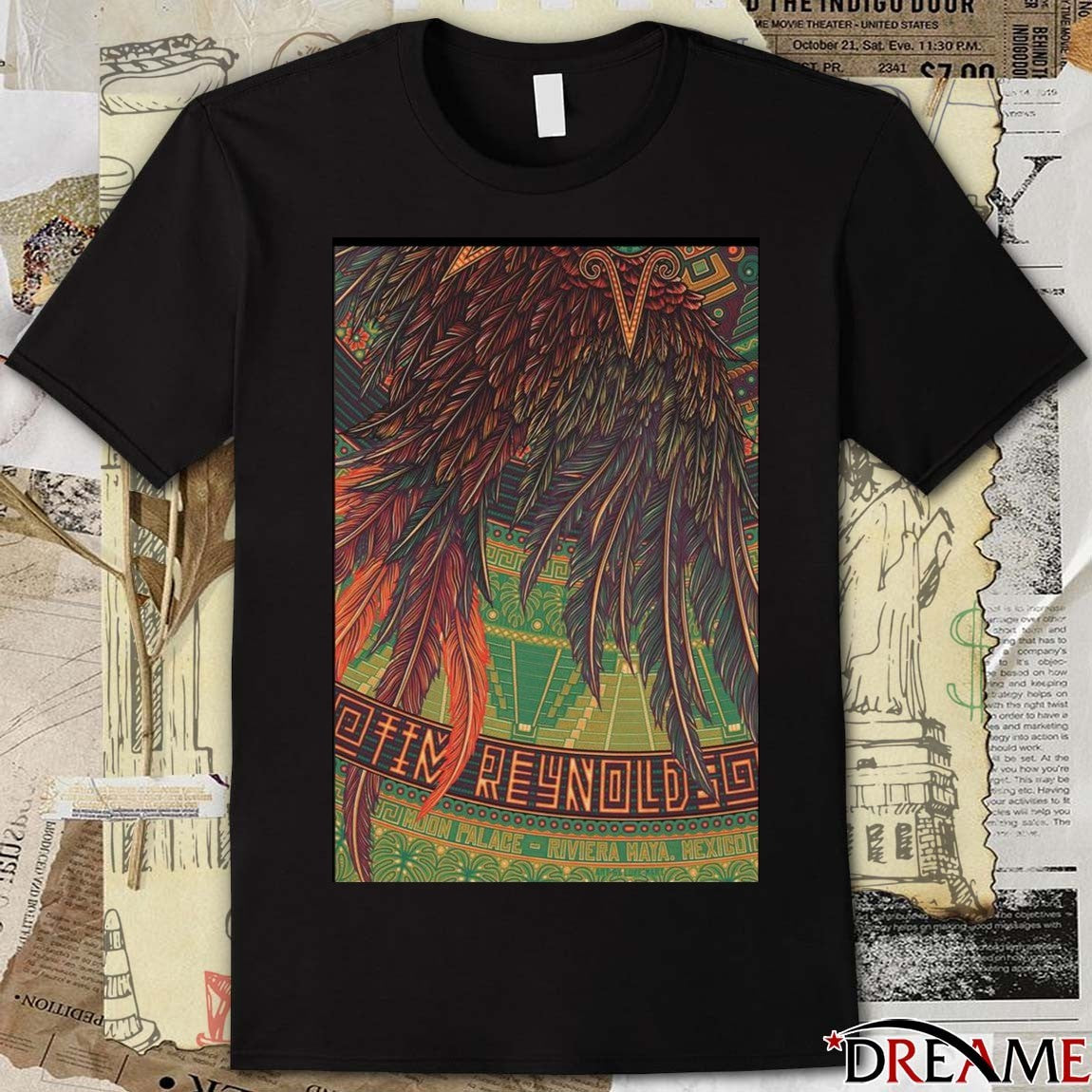 Poster 2026 Dave Matthews Band Moon Palace Riviera Maya, Mexico t-shirt