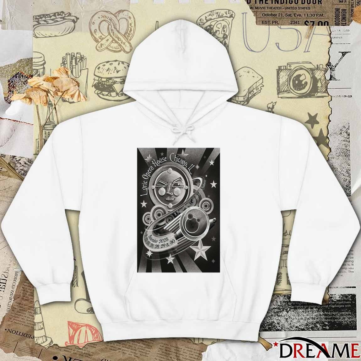Poster A Night Of Mellon Collie and Infinite Sadness November 21-30 2025 Chicago t-shirt