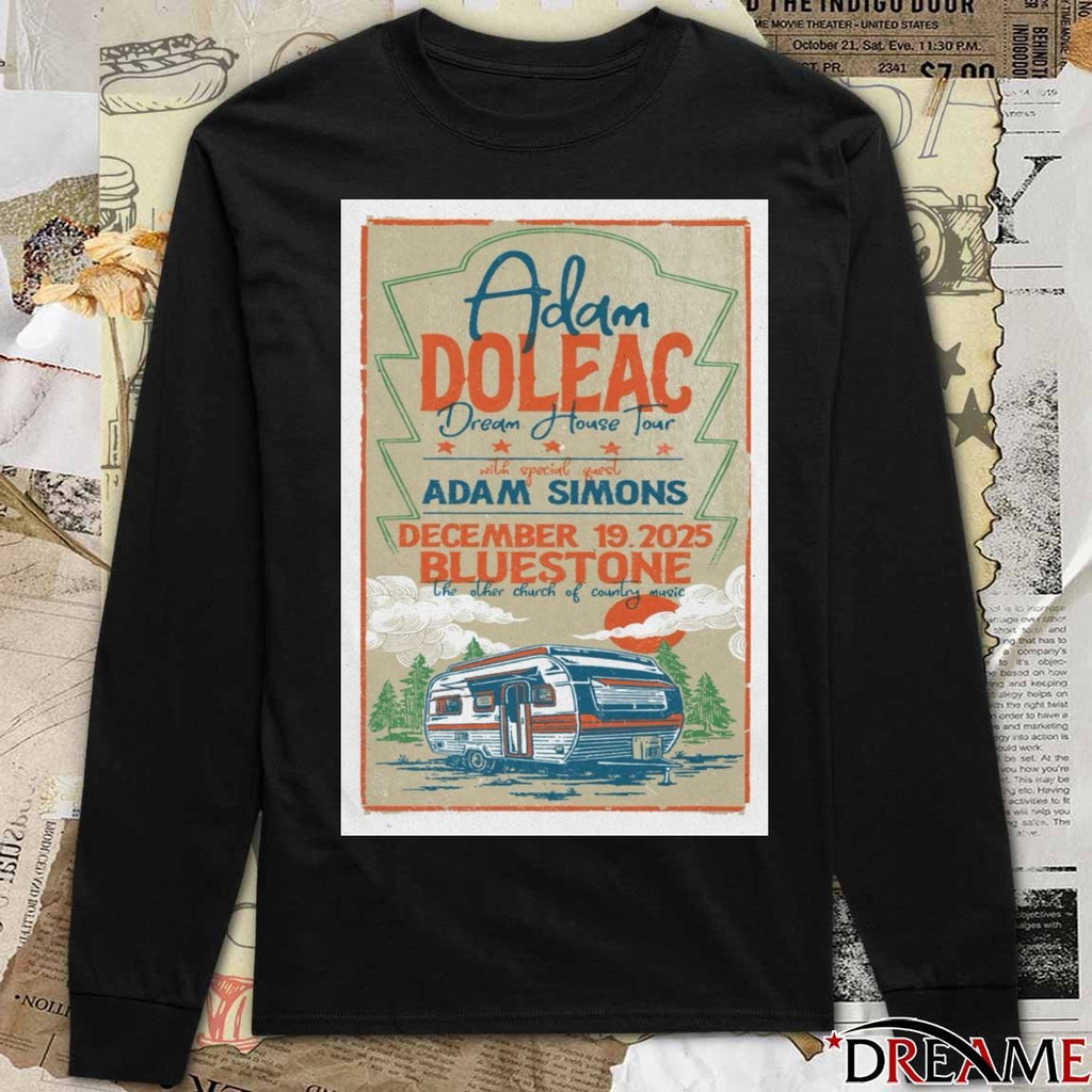 Poster Adam Doleac December 19 2025 The Bluestone in Columbus OH t-shirt