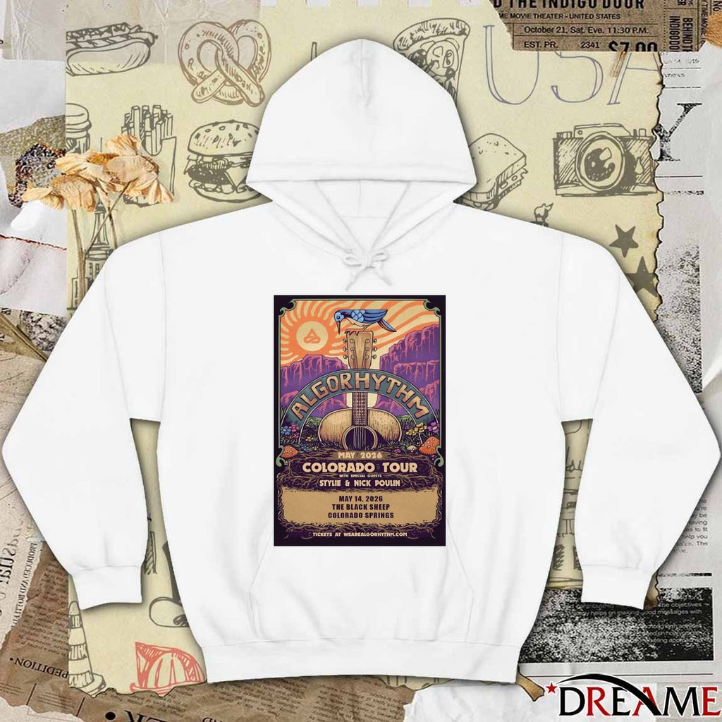Poster Algorhythm May 14 2026 The Black Sheep In Colorado Springs CO t-shirt