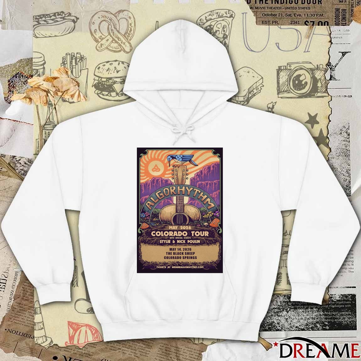 Poster Algorhythm May 14 2026 The Black Sheep In Colorado Springs CO t-shirt