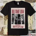 Poster All Time Low January 22 2026 Utilita Arena Cardiff Wales t-shirt