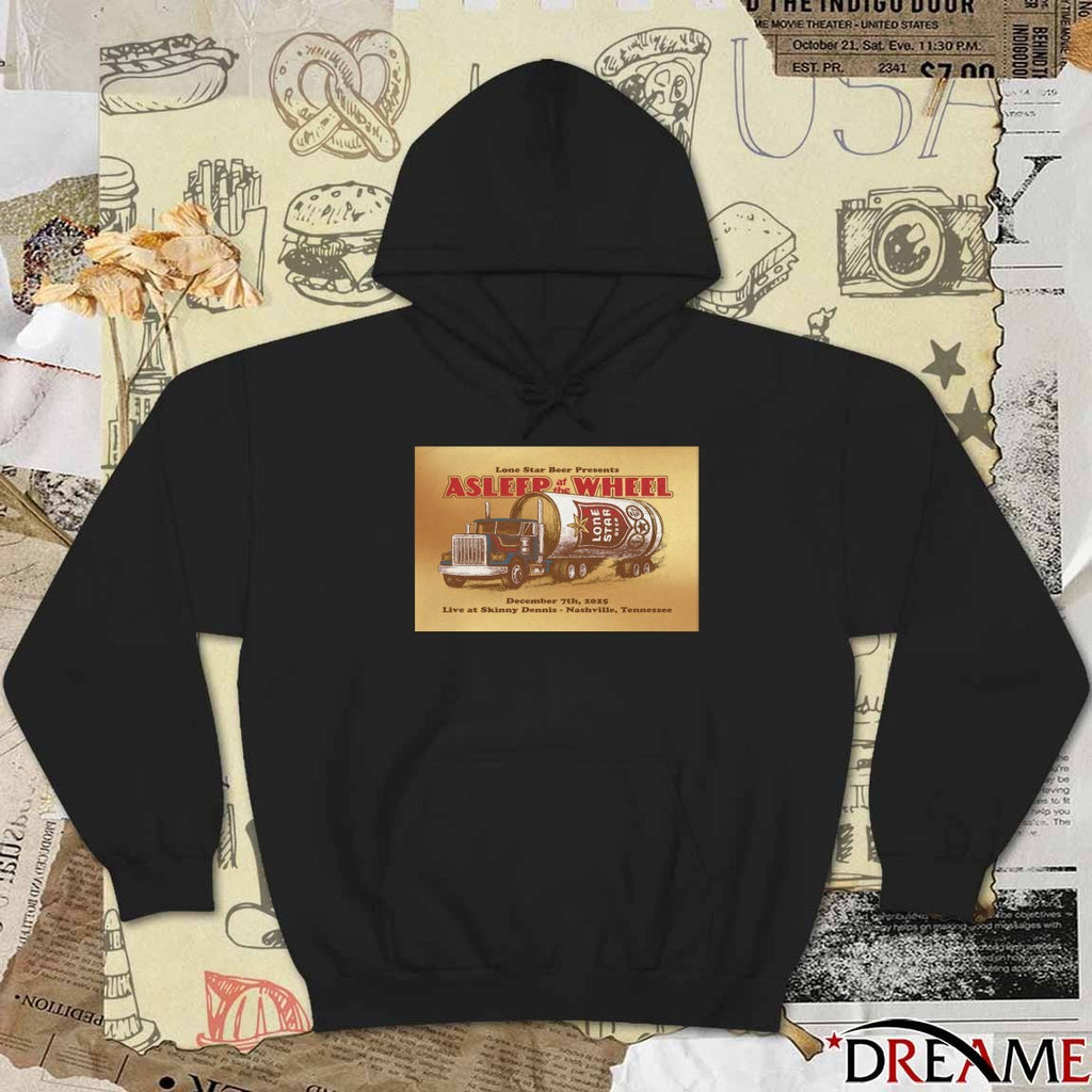 Poster Asleep At The Wheel Skinny Dennis in Nashville TN December 7 2025 t-shirt