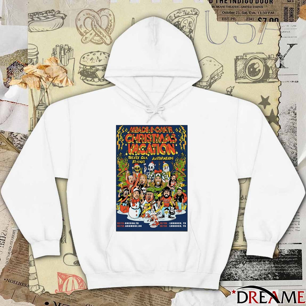 Poster Austin Meade And Treaty Oak Revival December 13-14 2025 Lubbock TX t-shirt