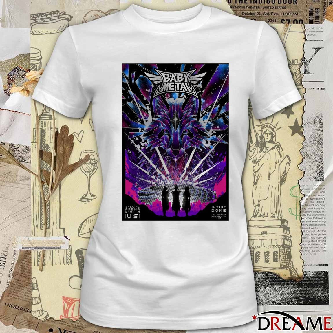 Poster Babymetal Intuit Dome Los Angeles CA November 1 2025 t-shirt