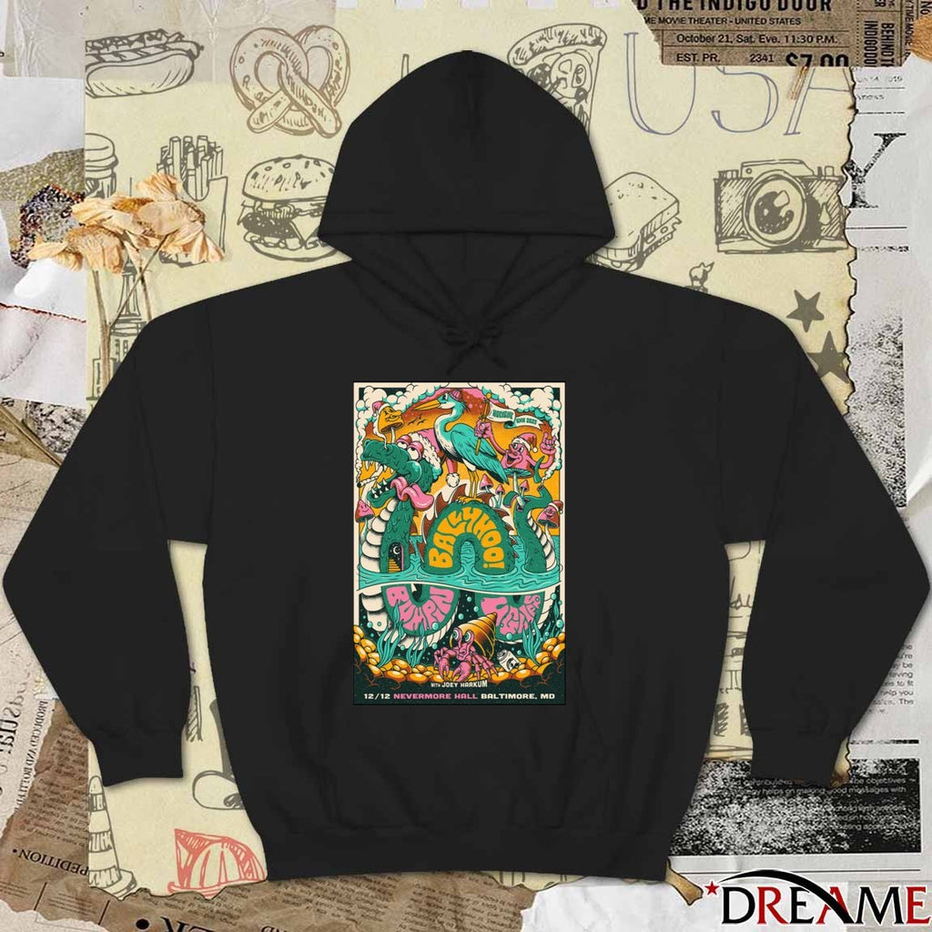 Poster Ballyhoo Nevermore Hall December 12 2025 Tour Baltimore MD t-shirt