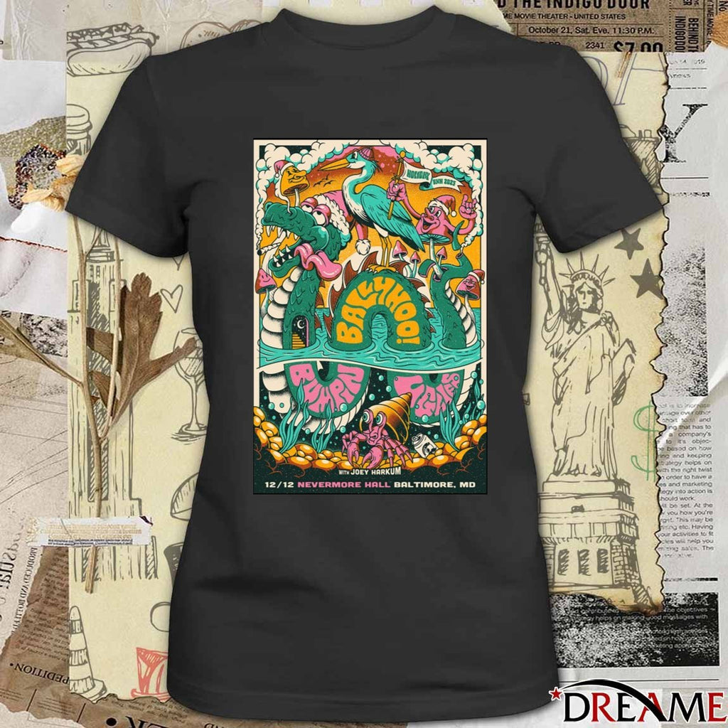 Poster Ballyhoo Nevermore Hall December 12 2025 Tour Baltimore MD t-shirt