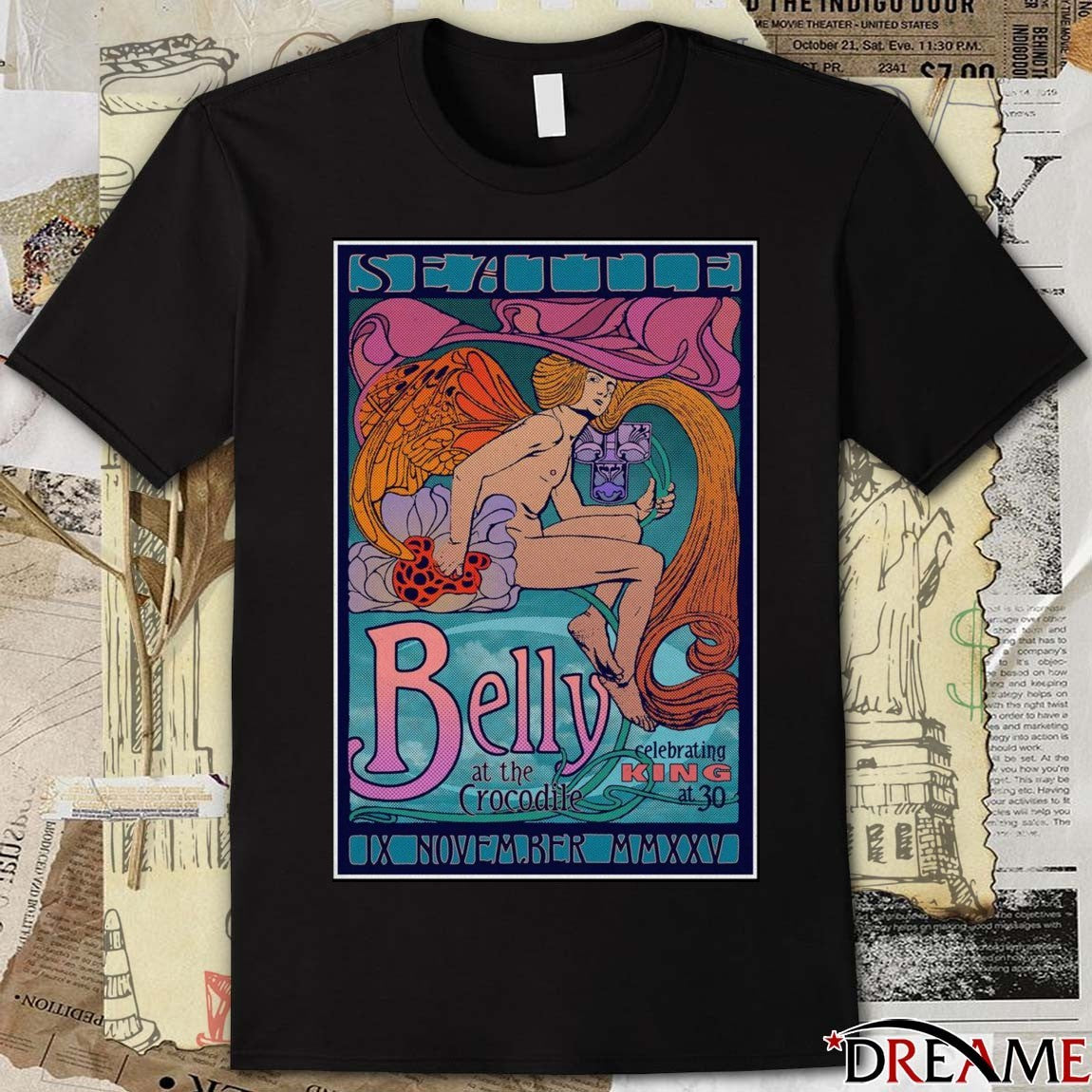 Poster Belly Celebrating King At 30 November 9 2025 At the Crocodile t-shirt