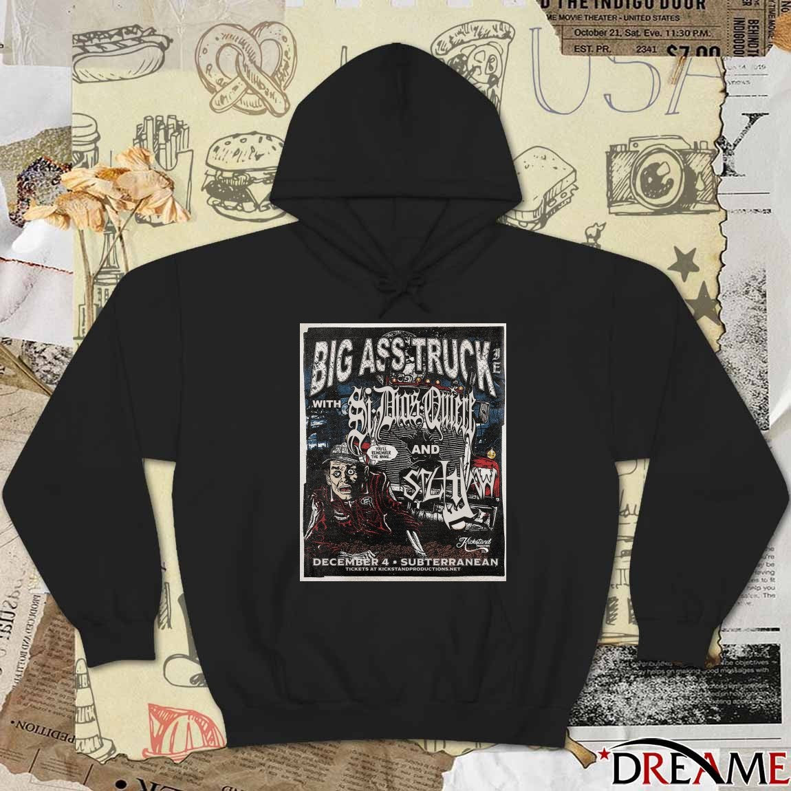 Poster Big Ass Truck Subterranean In Chicago IL December 4 2025 t-shirt