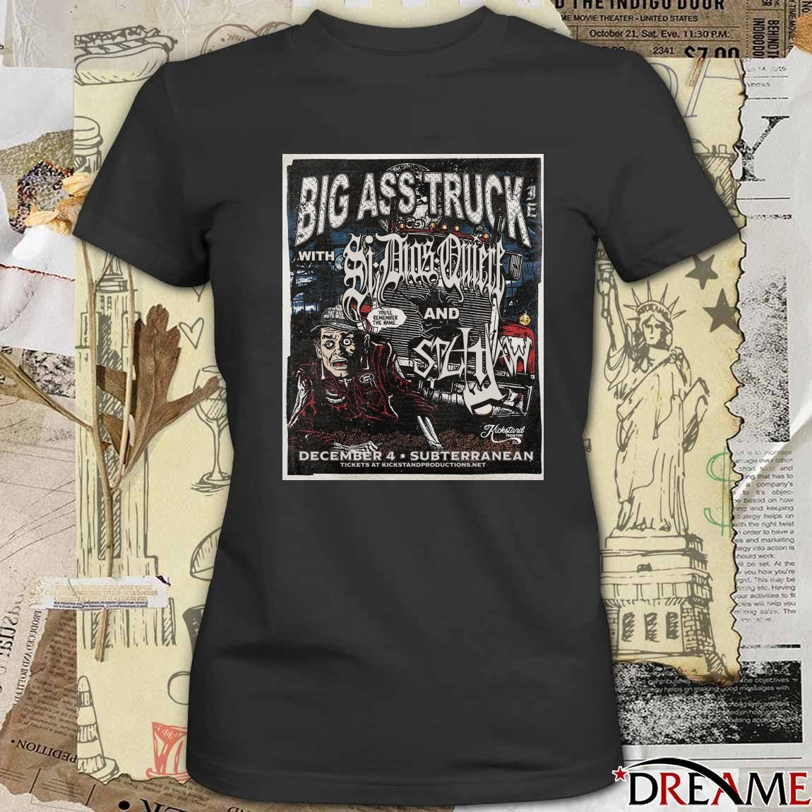 Poster Big Ass Truck Subterranean In Chicago IL December 4 2025 t-shirt