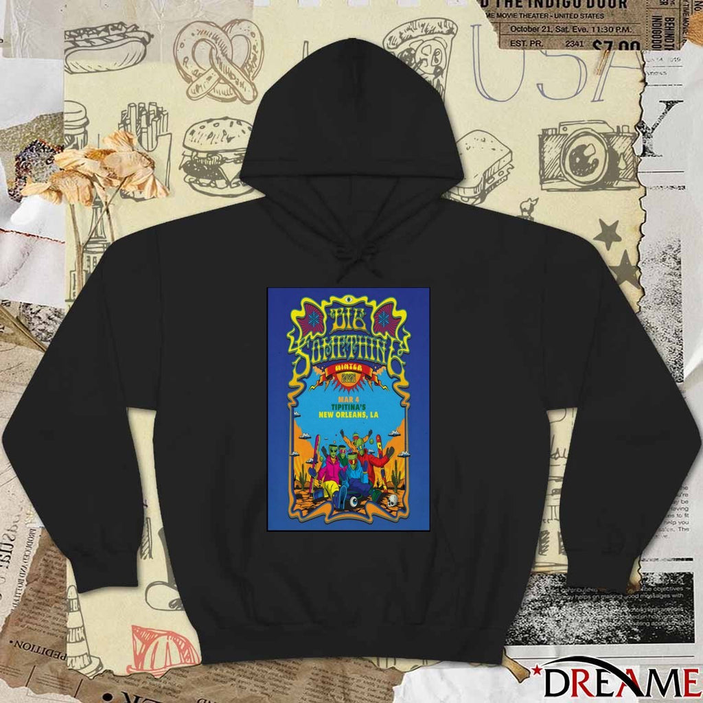 Poster Big Something March 4 2026 Tipitina’s New Orleans LA t-shirt