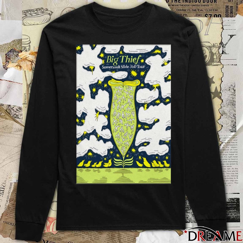 Poster Big Thief Somersault Slide 360 Tour 2025 t-shirt