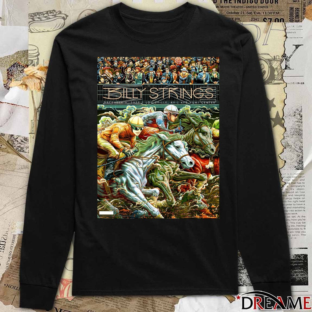 Poster Billy Strings December 5 2025 In Louisville KY KFC Yum Center t-shirt