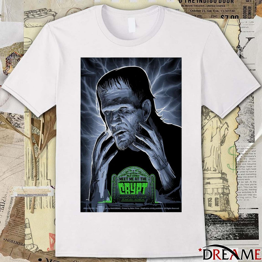 Poster Billy Strings Meet Me At The Crypt Halloween 2025 t-shirt