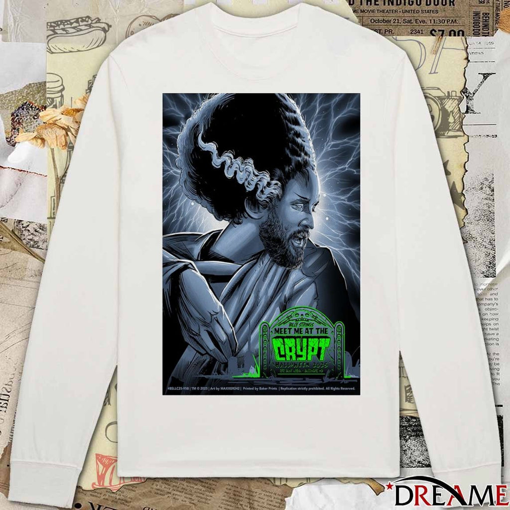 Poster Billy Strings Meet Me At The Crypt Halloween Baltimore 2025 t-shirt