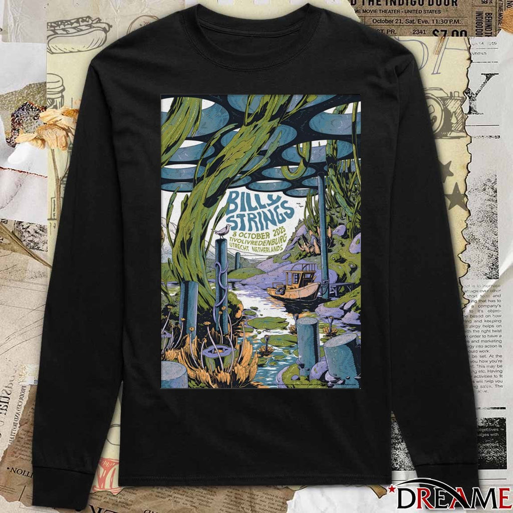 Poster Billy Strings October 8 2025 TivoliVredenburg Utrecht Netherlands t-shirt