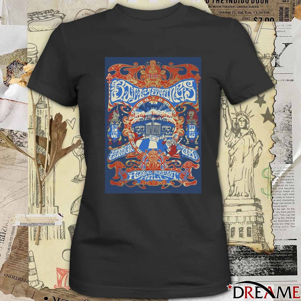 Poster Billy Strings Tour Royal Albert Hall London, UK October 10 2025 t-shirt