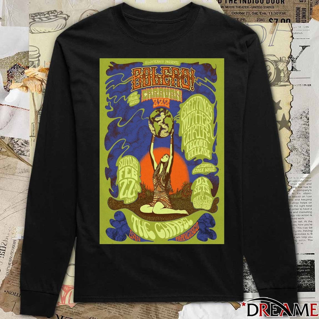 Poster Bolero! Event San Francisco CA On February 22 2026 t-shirt