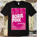 Poster Boris Pink November 21 2025 The Ritz San Jose CA t-shirt